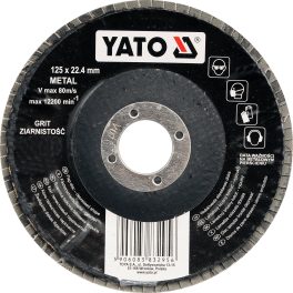 Disc șlefuit 125mm P120 (cod: YT-83296)