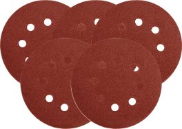 Set discuri abrazive cu orificii GR180 125 mm 5 buc (cod: YT-83457)